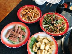 烤鱼豆腐-老北京石记炙子烤肉(松园店)
