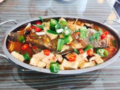 铁板臭鳜鱼-自游人·美食一楼·地道徽菜(三十年名店)