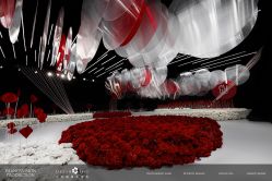 点击看大图 -三色锦婚礼定制