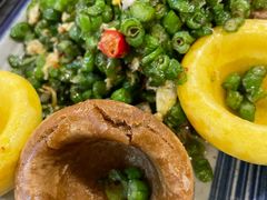 橄榄四季豆杂粮包-渔娘渔家丹东海鲜(东直门店)