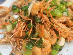 葱爆虾-广迎居老正兴菜馆