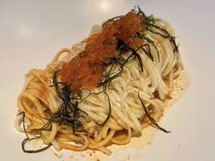 三文鱼籽葱油捞面-小运河·公馆(国贸店)