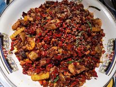 辣子肥肠虾鸡-山城小聚(大学城店)