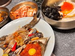 -草家酱蟹炭火烤肉店(珲春南路二店)