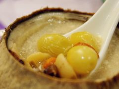 原盅椰皇炖珍菌-佛有缘素食馆·荔湾老字号(陈家祠首店)