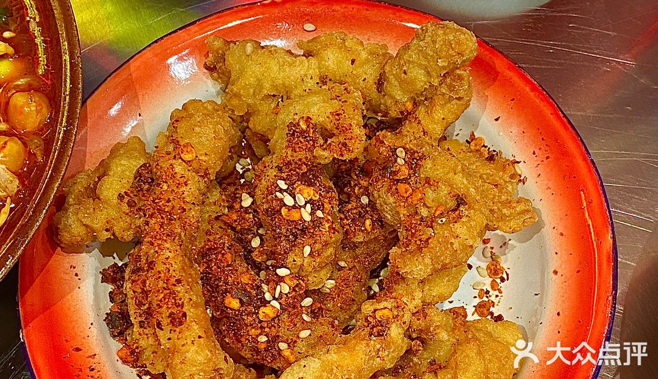 搪瓷盘麻辣烫，就是得劲儿🌶️
