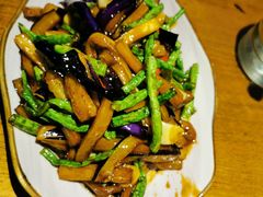茄子烧豆角-浔庐餐厅•江西老字号•九江菜(烟水亭店)