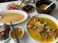 -七的湖·晚芳亭·阳澄湖农家菜·大闸蟹(莲花岛店)