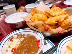 炸面筋-沙胆彪炭炉牛杂煲(上海日月光广场店)