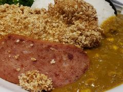 咖喱肉酱鱼扒饭-佰搭果·广式茶餐厅(石牌东路店)