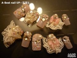 手绘新娘系2-A-Best nail UP时尚美甲沙龙