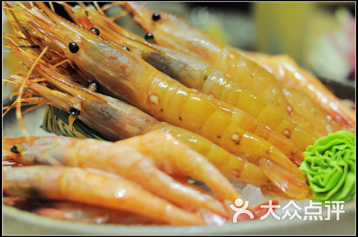 牡丹虾,鳌虾和甜虾