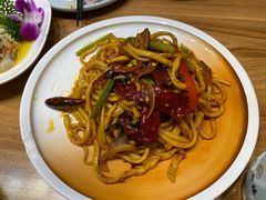 干煸炒拉条-品回味清真西北楼(宁波首店)