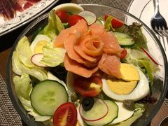 自制油醋三文鱼沙拉-小火花·干式熟成牛排馆Spark SteakHouse(剑桥郡店)