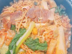 泡菜培根面-中央财经大学-食堂