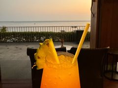 -日落吧·海景咖啡厅·餐酒吧·鸡尾酒·下午茶·乐队表演·浪漫夕阳·三亚文华东方酒店
