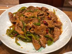 青椒羊肝-清真·益鑫羊肉手抓馆(花园北街店)