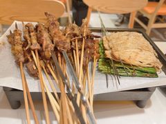 大羊肉串-宝记烧烤·碳锅羊肉·羊蝎子火锅·夜食社(文体路创始店)