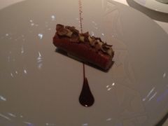 白松露巧克力做的甜品-AZUR聚(香格里拉饭店)