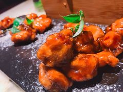 雪花糖醋里脊-绿茶餐厅(乐峰广场店)