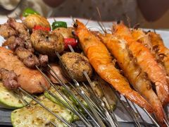 -宝记烧烤·碳锅羊肉·羊蝎子火锅·夜食社(文体路创始店)