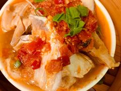 剁椒蒸鱼头-阿政粤小馆(中央大街店)