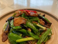 黑鸡枞菌炒肉-渔语鱼酸菜鱼新川菜(来福士店)