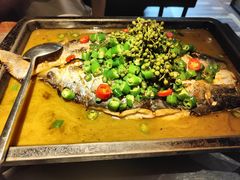 -探鱼·鲜青椒爽麻烤鱼(广州欣荣广场店)