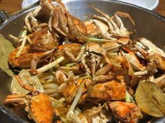 -东来菜馆•手抓海鲜家常菜•海鲜锅贴(鸽子窝店)