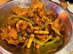 醇辣基围虾-嘎嘎鸭下巴·爆辣干锅(明教寺店)