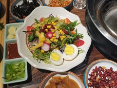 -明洞阿姨·韩式酱蟹烤肉·创意料理(三元桥店)