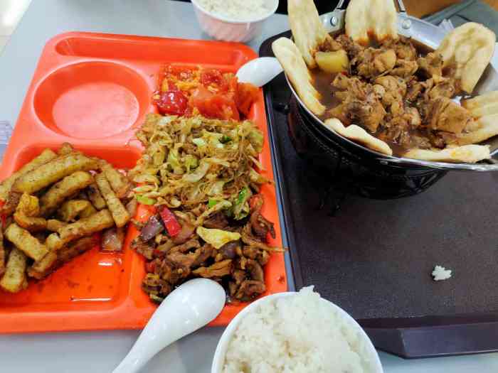 东华大学松江校区-第2食堂-"吃完了才想起来要拍照,实在是来晚了有点