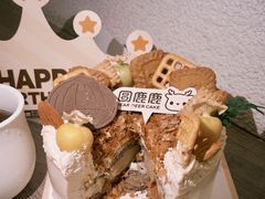 -圆鹿鹿·鲜果半糖蛋糕(常平店)