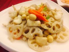 炒三鲜（鮮菱角，鮮蓮藕，鮮蓮子-楼外楼(玉泉店)