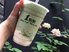 抹茶奶茶-1点点(望京万象汇店)