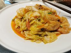 本地海捕大虾炒白菜-味莊·青岛菜(云霄路店)