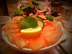 三文鱼刺身-万岁寿司(万国店)