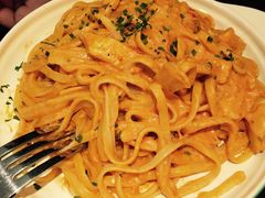 香辣三文鱼意面-LIFE'S拉啡斯(客天下·君临长安店)