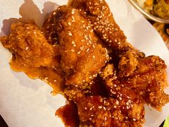 甜辣酱拼盘炸鸡-Meet Sun韩式大排档(五一广场7MALL店)