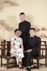 -时光纪亲子全家福照相馆(静安店母女写真父母纪念照)