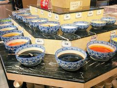 自助调料区-比尔斯健康烤肉自助餐厅