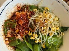 油泼菠菜面-秦君宝手擀菠菜面(金花路店)