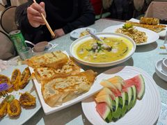 -二姐家三个拿手菜·北塘海鲜·大馅锅贴王(北辰店)
