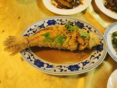 浇汁桂鱼-厉家菜(德胜门总店)