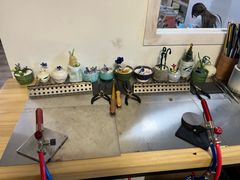 -不贰手作陶艺diy·烧玻璃·银饰团建(人民大学店)