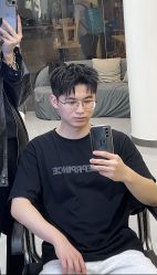 -M1山木造型国潮男士发型定制