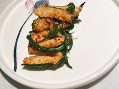 白玉虾滑酿秋葵-半勺·新徽菜(银泰城店)