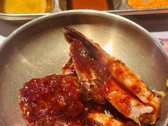 -草家酱蟹炭火烤肉店(珲春南路一店)