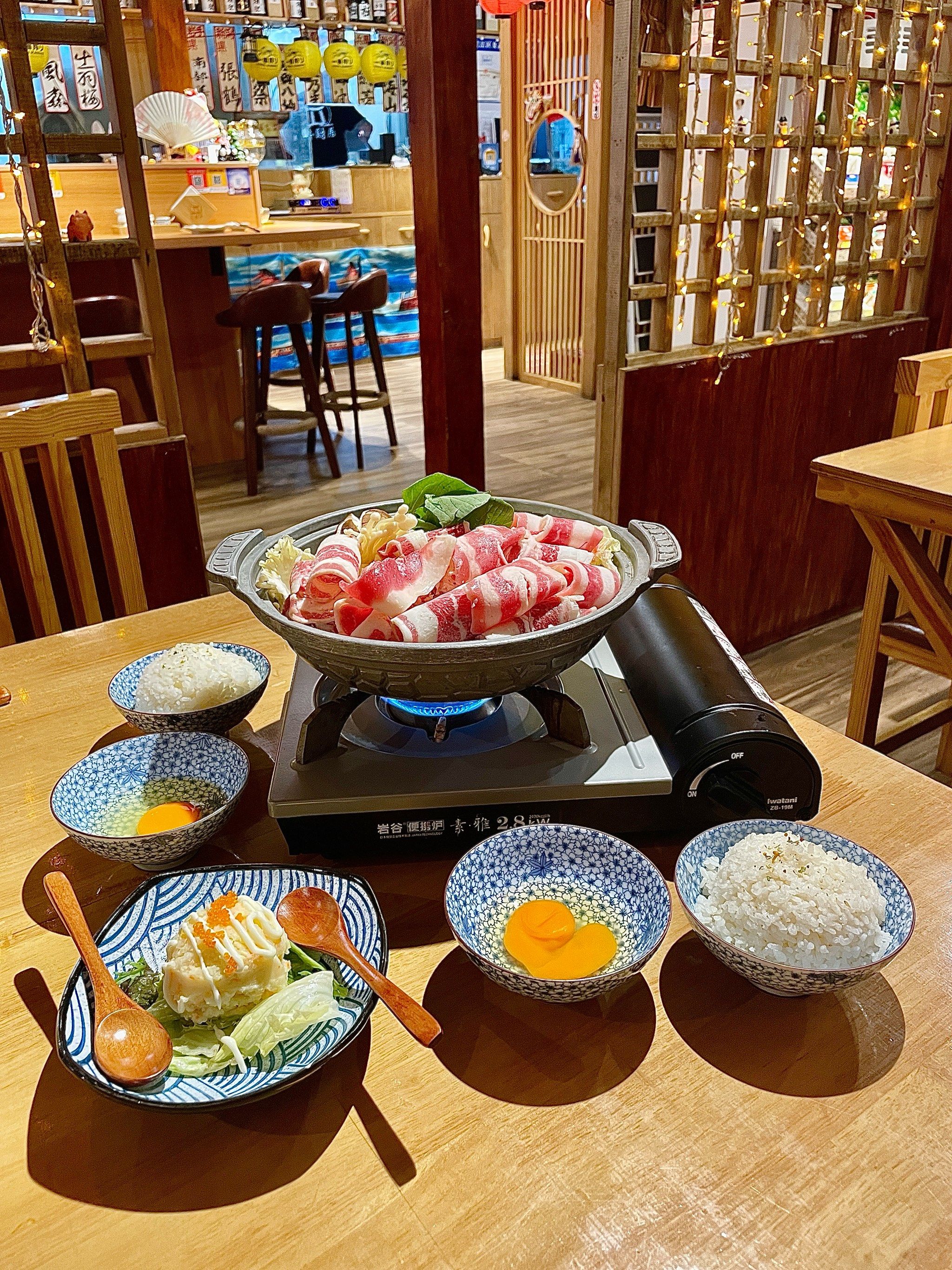 两人简餐～日式寿喜锅～治愈人心💗