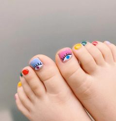 足部美甲-七月美睫 美甲